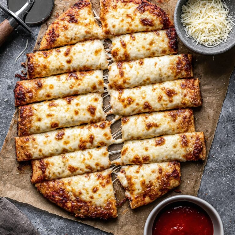 Cheesy Garlic Breadsticks Recipe