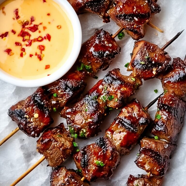 Bang Bang Chicken Skewers Recipe