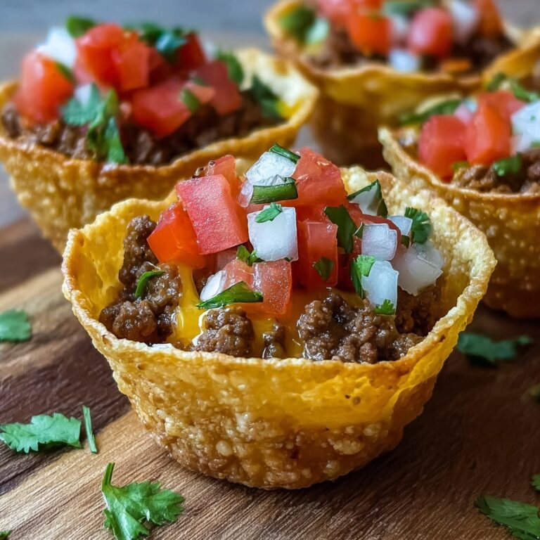 Easy Crunchy Taco Cups Recipe