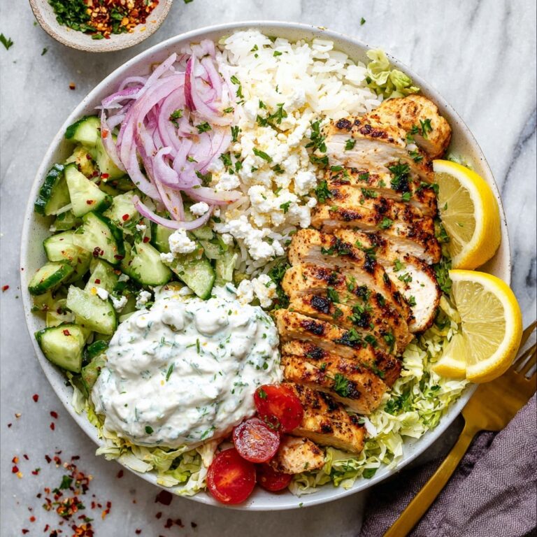 Greek Chicken Bowls Recipe