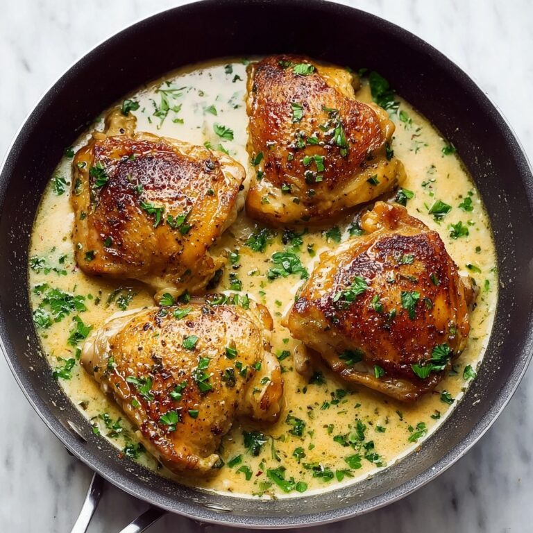 Creamy Garlic Parmesan Chicken Skillet Recipe