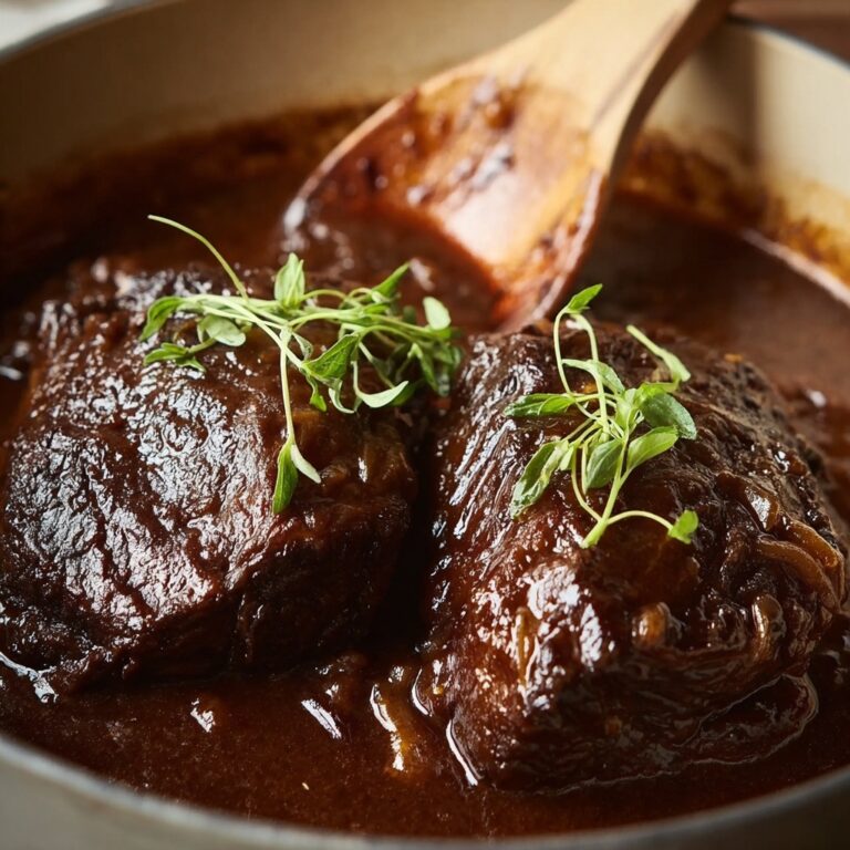 Braised Lamb Shanks with Herb Infusion Recipe