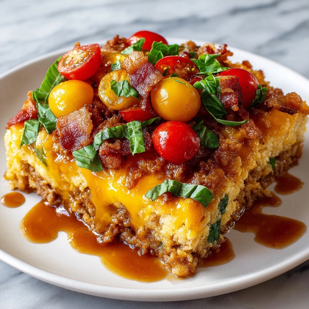 Cheeseburger Pie Recipe - Recipe Image