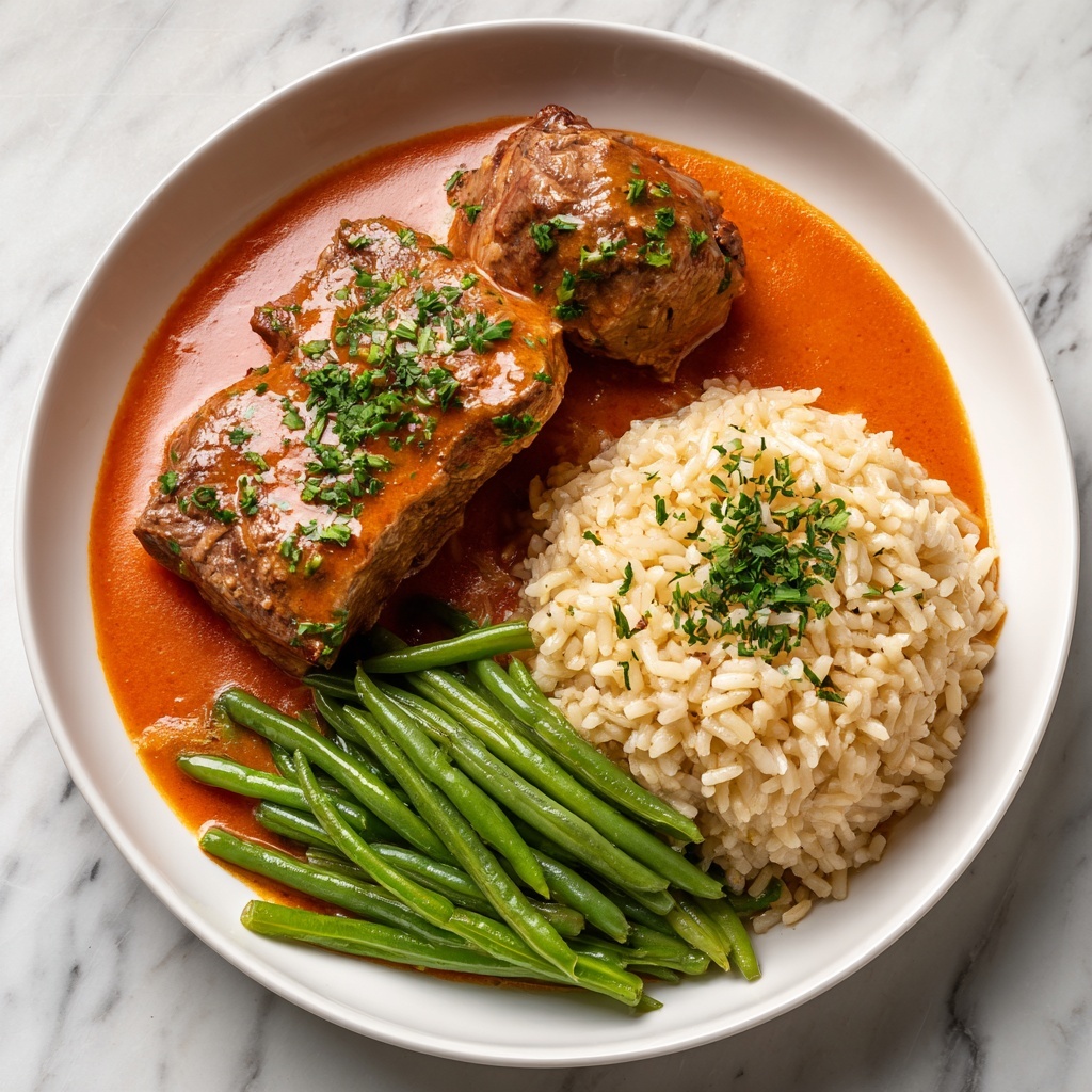 Skillet Chicken in Roasted Red Pepper Sauce Recipe - Recipe Image