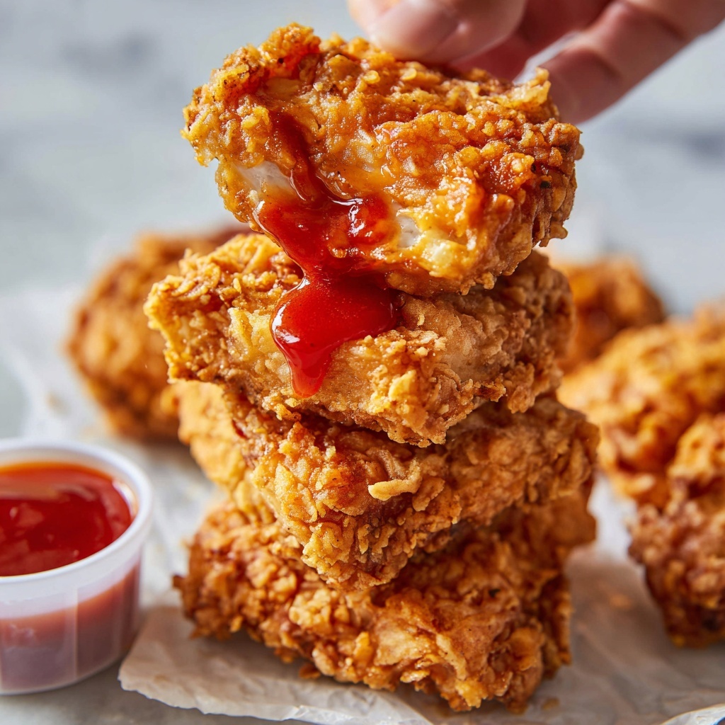 Ketchup Chips Chicken Tenders Recipe - Recipe Image