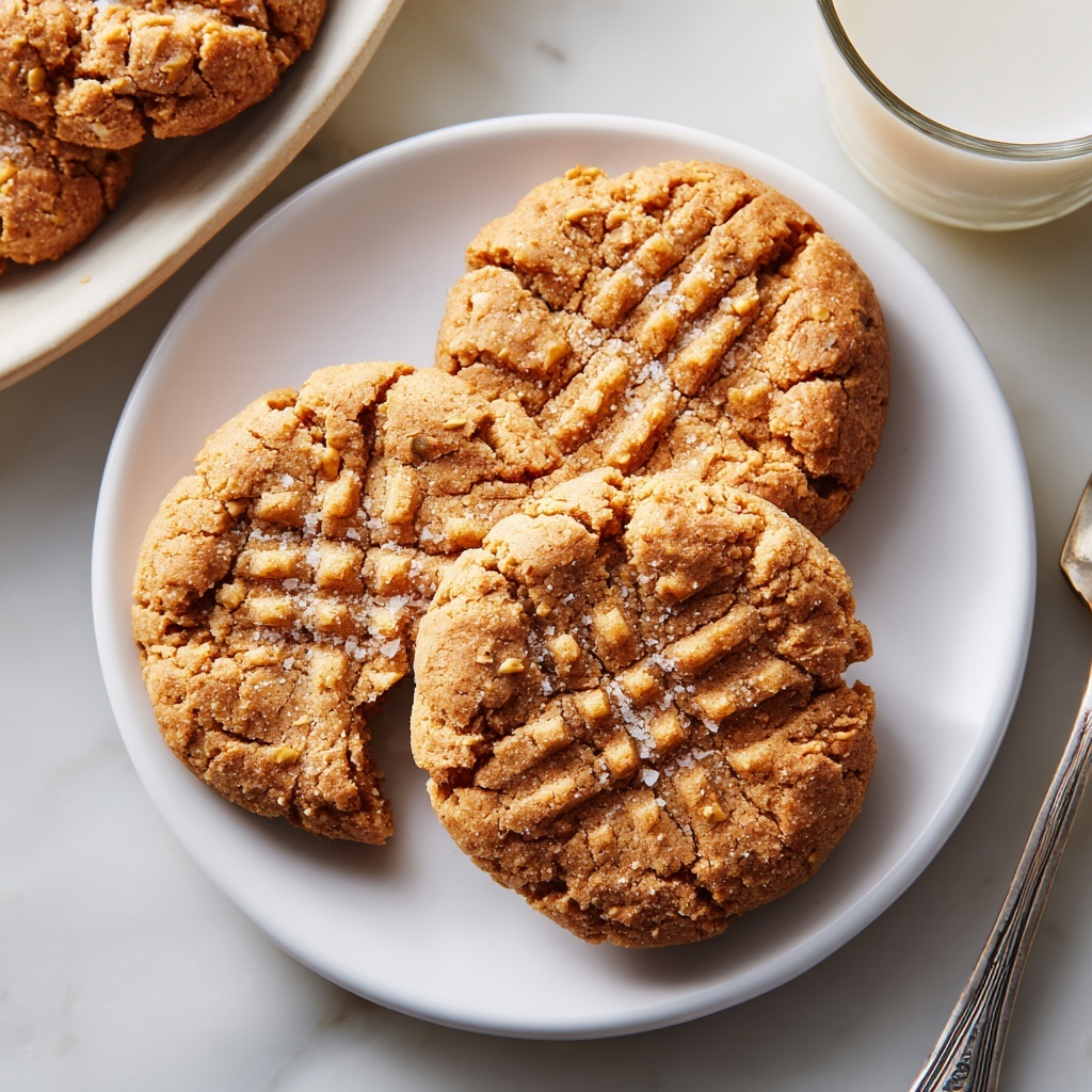 Easy Peanut Butter Cookies Recipe - Recipe Image