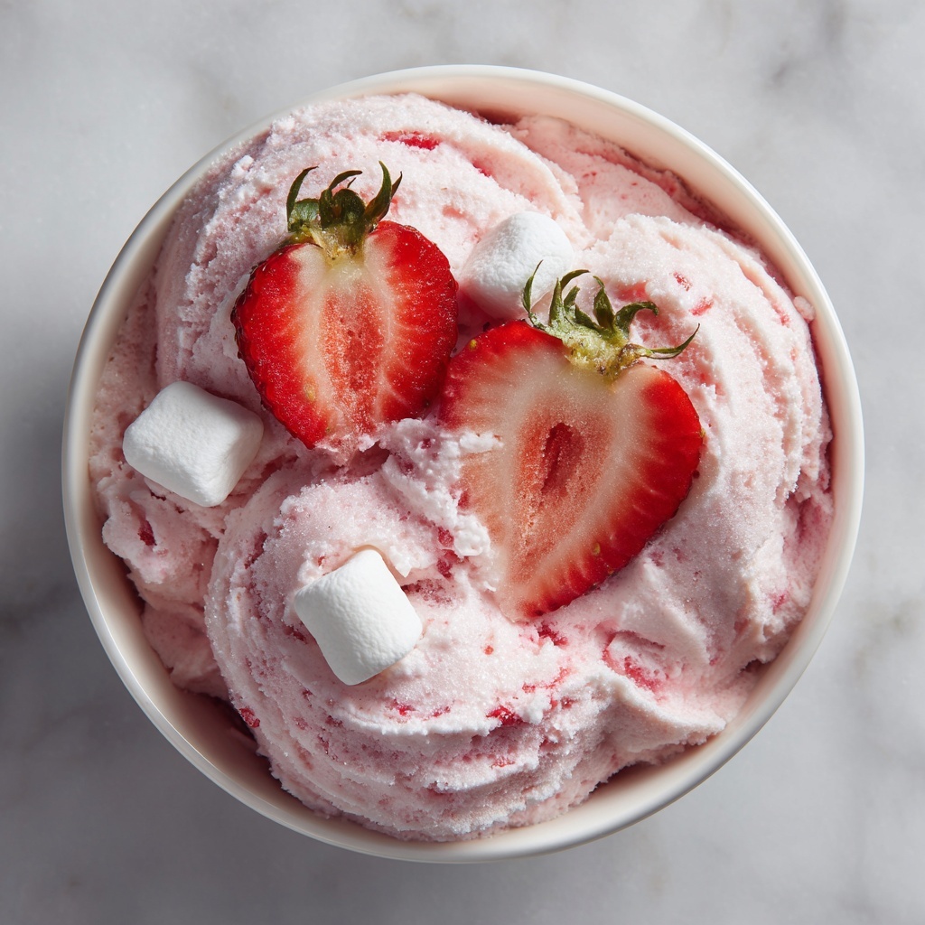 Strawberry Jello Fluff Recipe - Recipe Image