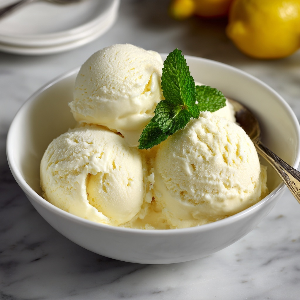 Lemon Sorbet Recipe - Recipe Image