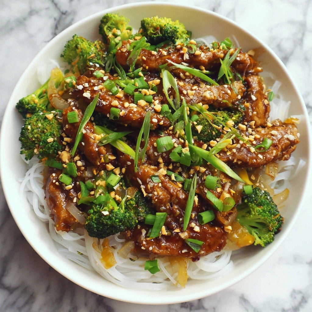 Thai Rice Noodle Stir Fry Recipe - Recipe Image