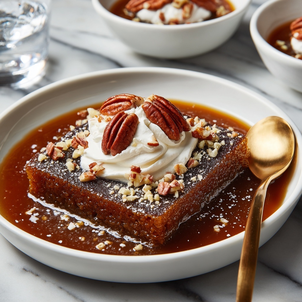 Caramel Pumpkin Cobbler with Pecans Recipe - Recipe Image