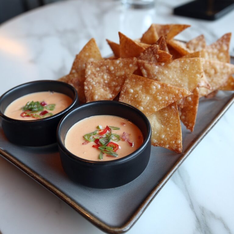 Nacho Triangles with Salsa-Ranch Dipping Sauce Recipe