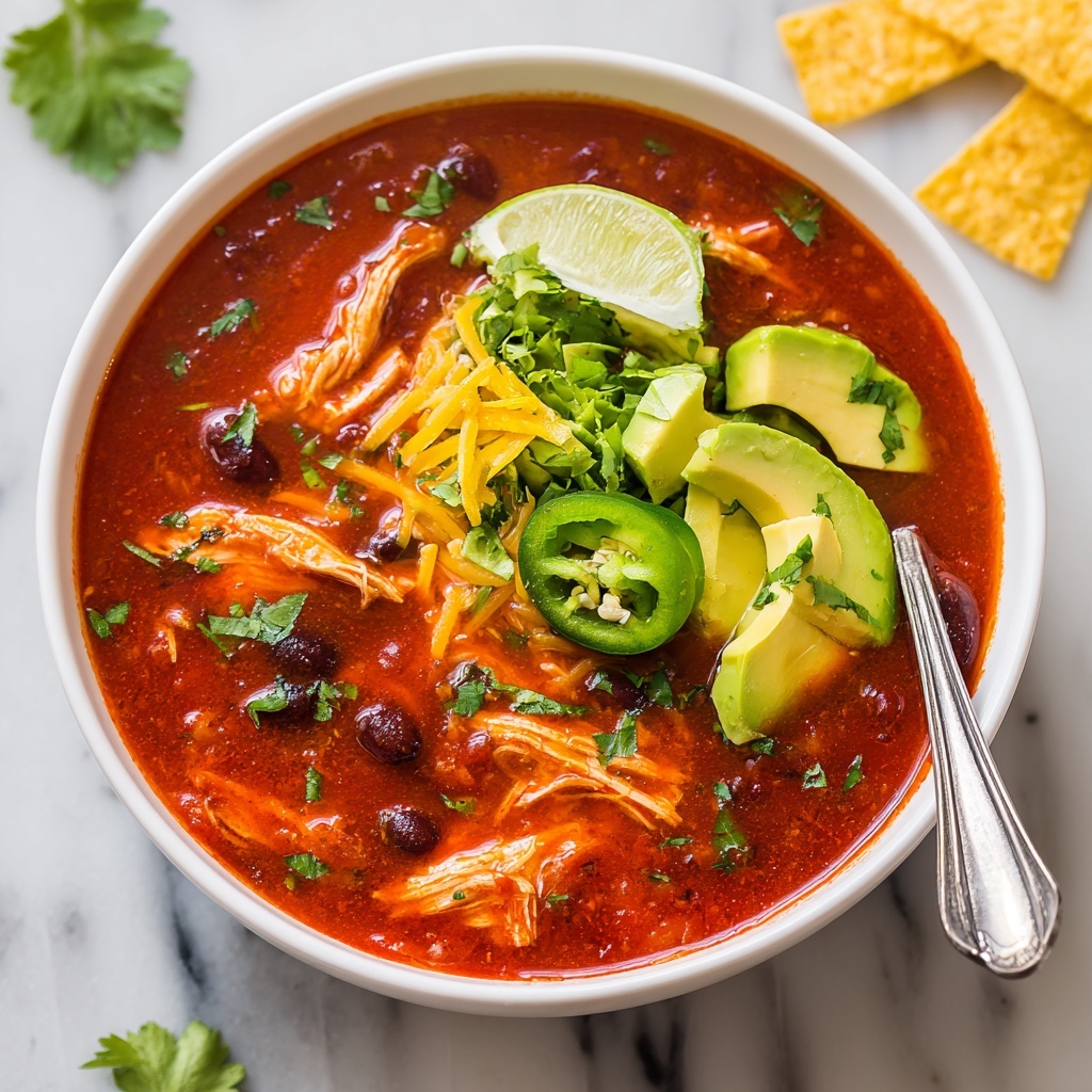 Chicken Tortilla Soup Recipe - Recipe Image