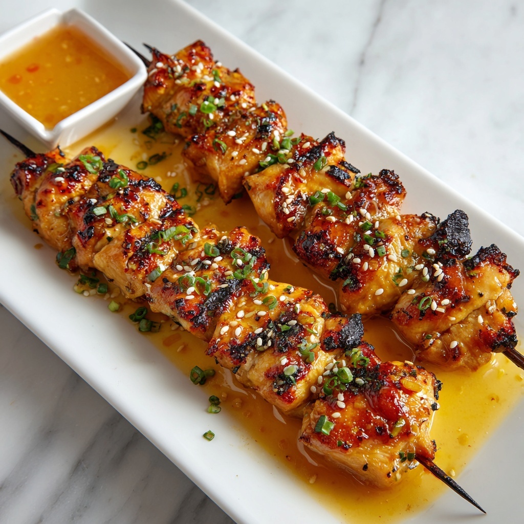 Bang Bang Chicken Skewers Recipe - Recipe Image