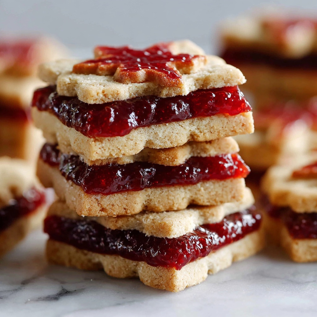Peanut Butter and Jelly Sandwich Cookies Recipe - Recipe Image