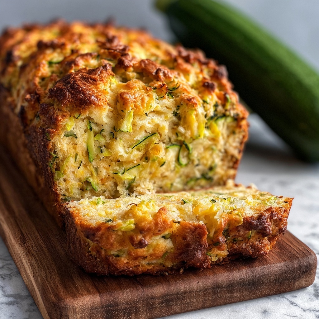 Savory Cheddar Zucchini Bread: The Ultimate Recipe - Recipe Image