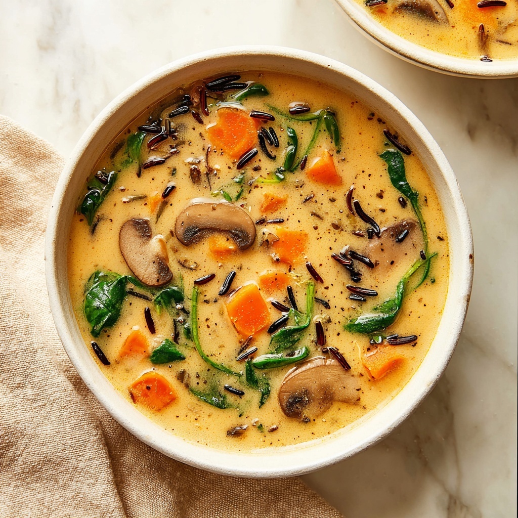 Cozy Autumn Wild Rice Soup Recipe - Recipe Image