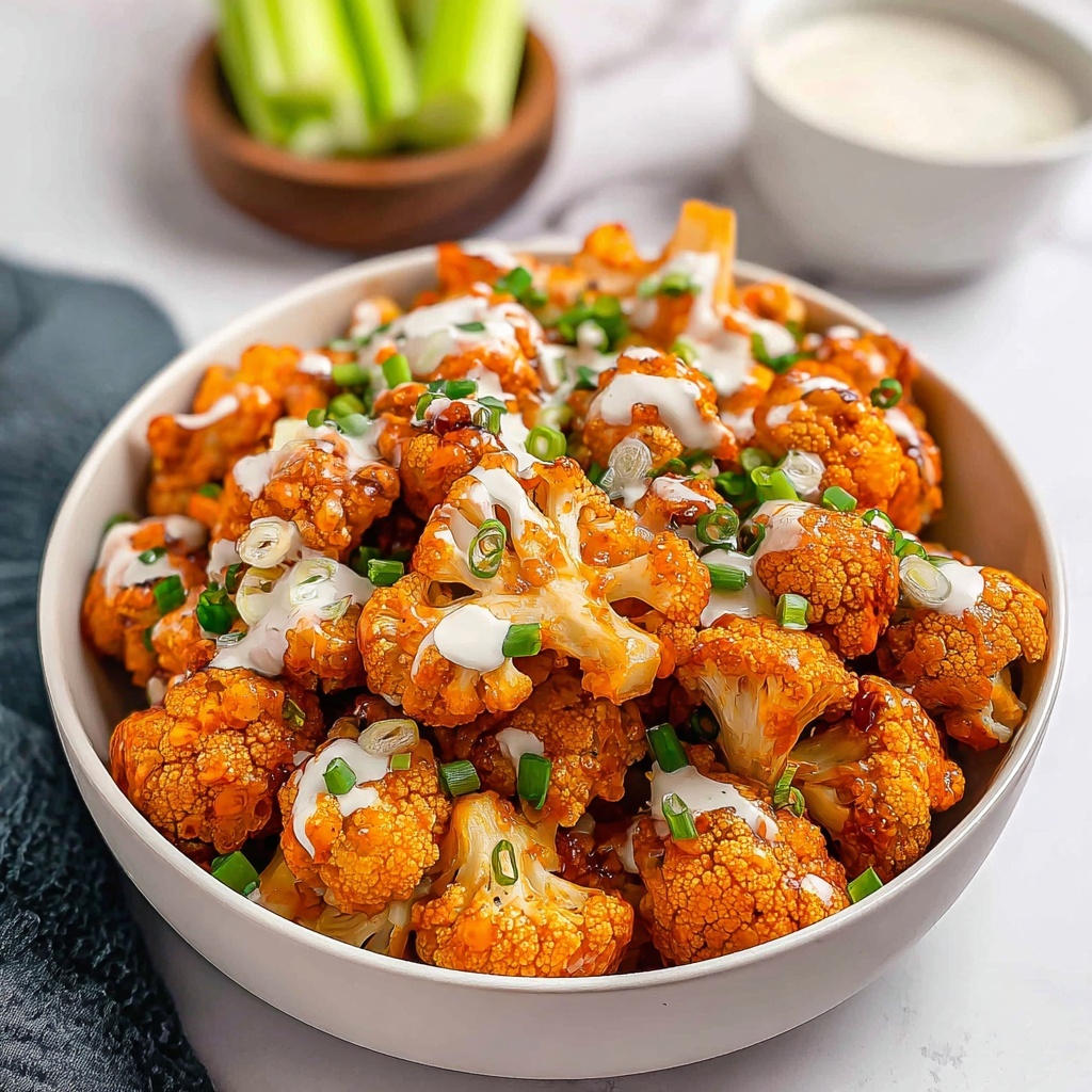 Air Fryer Buffalo Cauliflower Recipe - Recipe Image