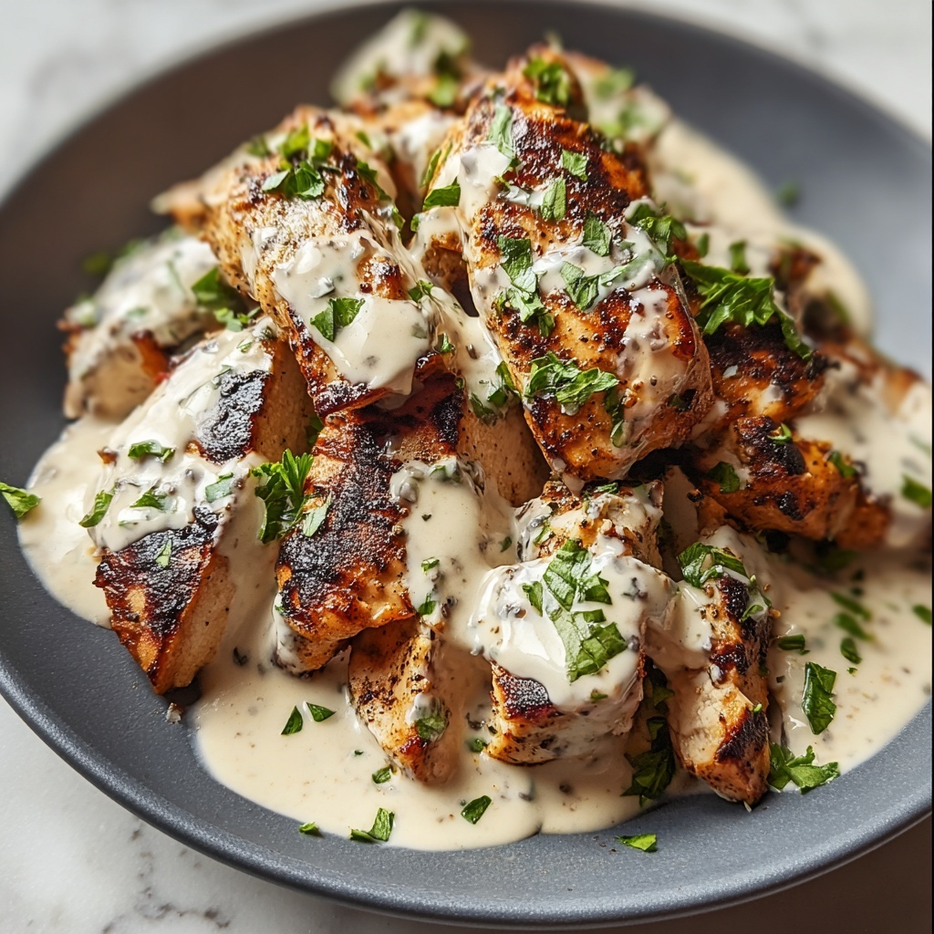 Chicken Shawarma with Creamy Garlic Sauce Recipe - Recipe Image