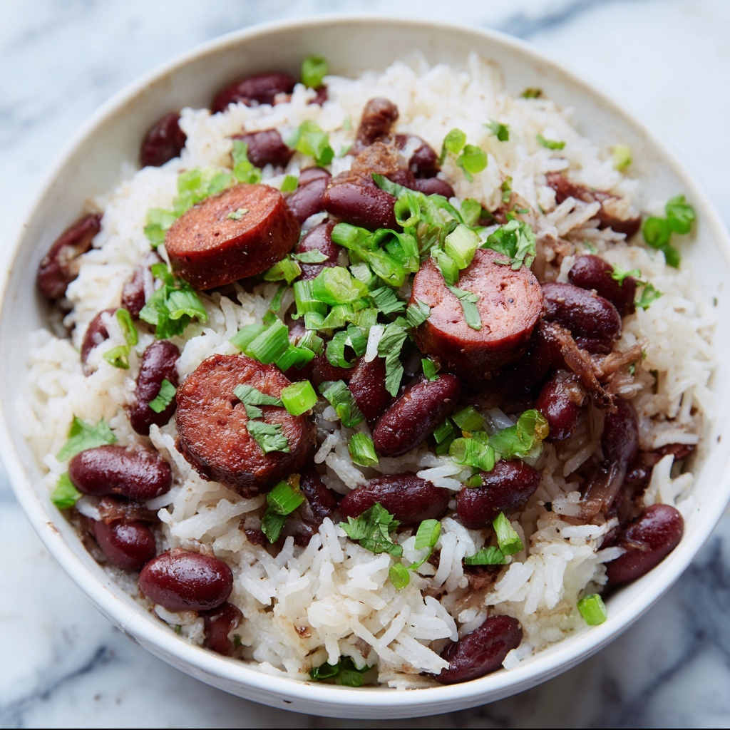 Instant Pot Red Beans and Rice Recipe - Recipe Image