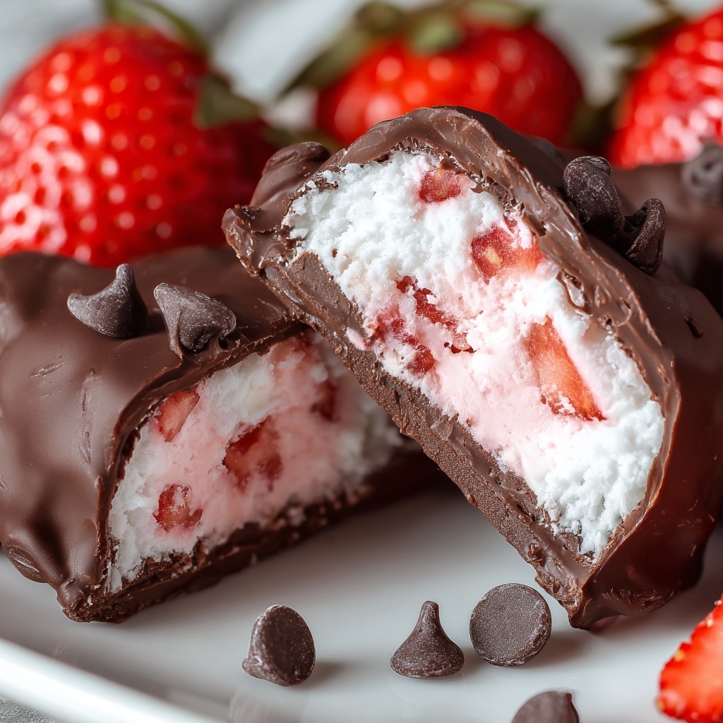 Chocolate Strawberry Yogurt Clusters Recipe - Recipe Image