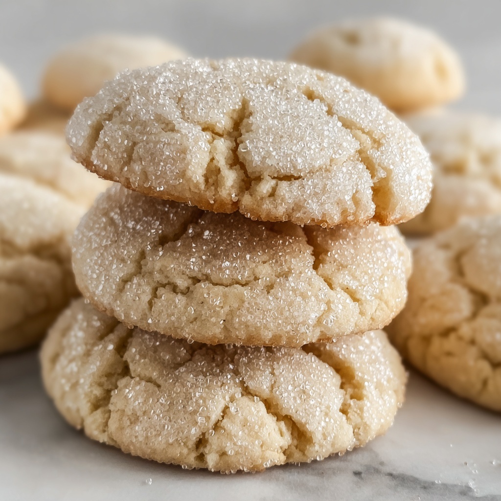 Soft and Chewy Vegan Sugar Cookies Recipe - Recipe Image