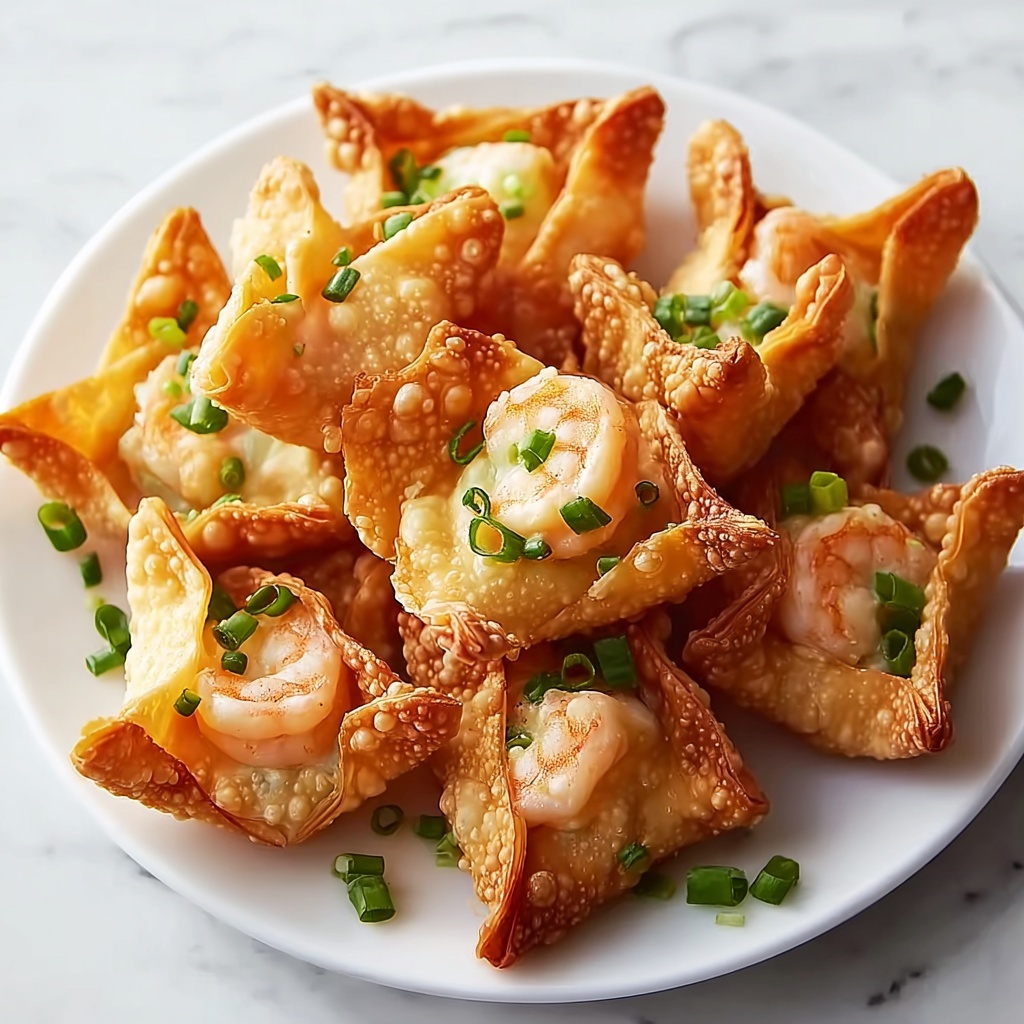 Shrimp and Cream Cheese Wontons Recipe - Recipe Image