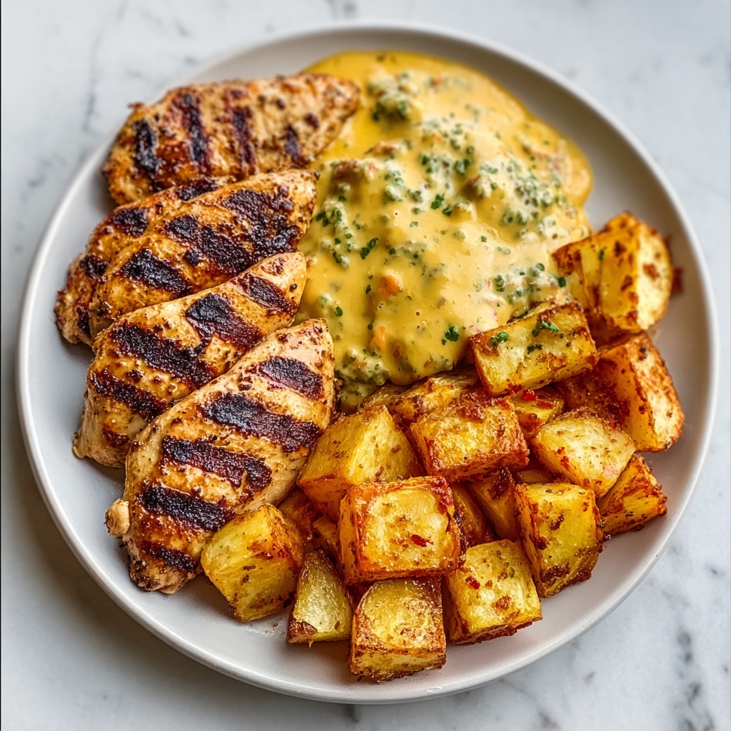 Tuscan Garlic Chicken with Crispy Potatoes Recipe - Recipe Image