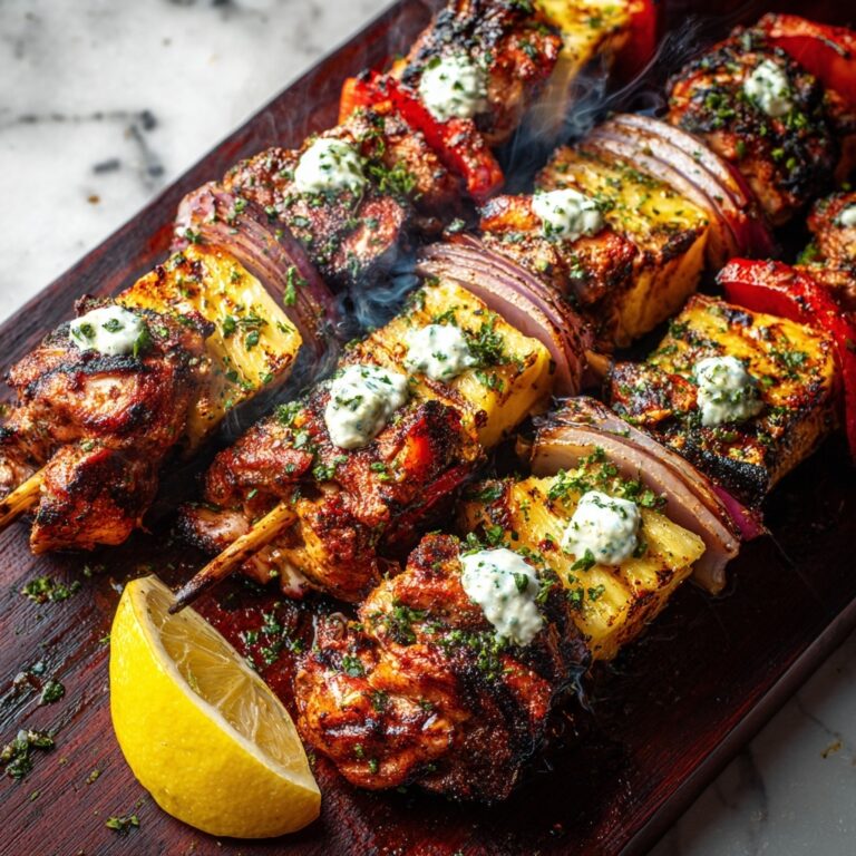 Grilled Chicken Souvlaki Recipe