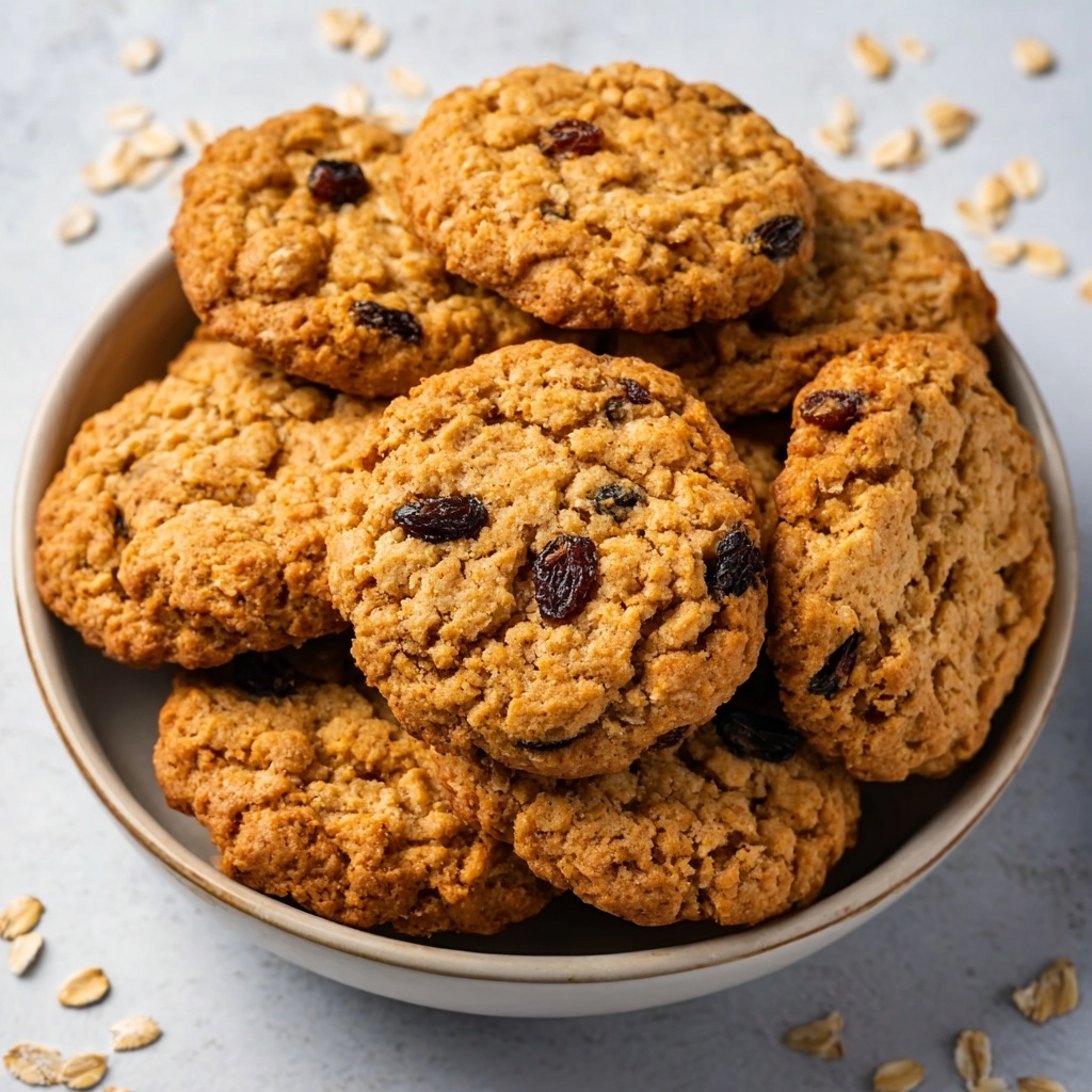 Vegan Oatmeal Raisin Cookies Recipe - Recipe Image