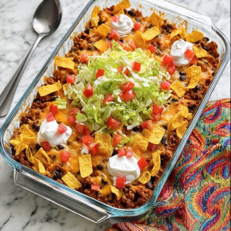 Walking Taco Casserole Recipe