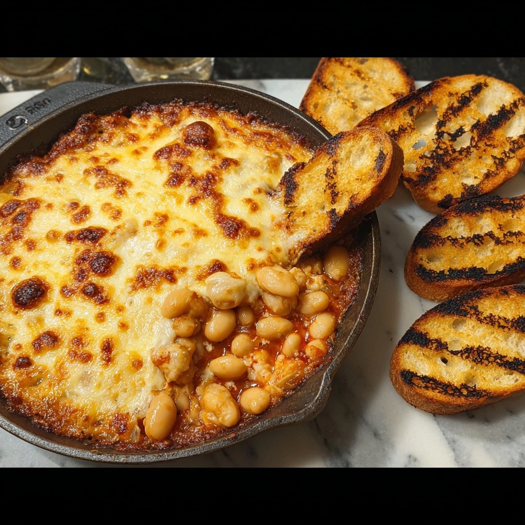 Cheesy White Bean Tomato Bake Recipe - Recipe Image