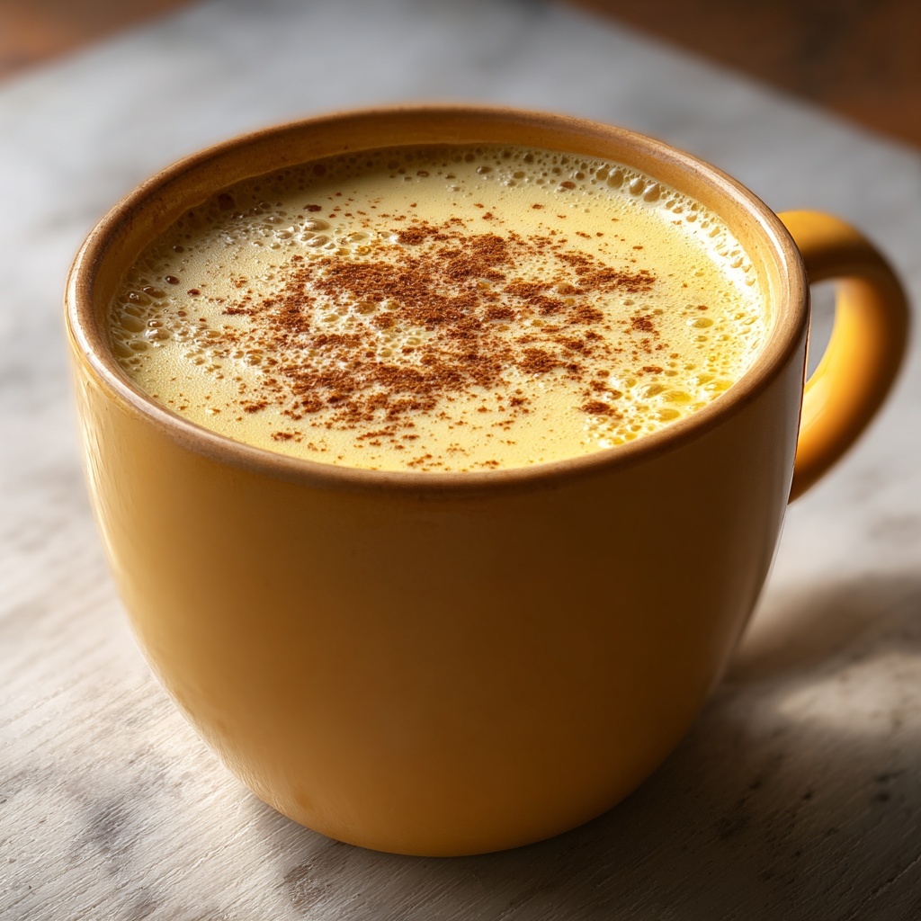 Golden Glow Turmeric Latte Bliss Recipe - Recipe Image