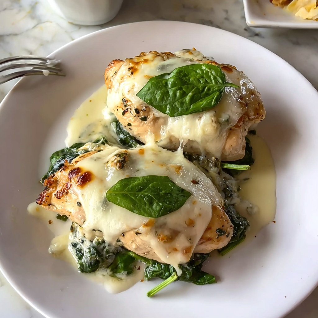 Creamy Chicken Spinach Bake Recipe - Recipe Image