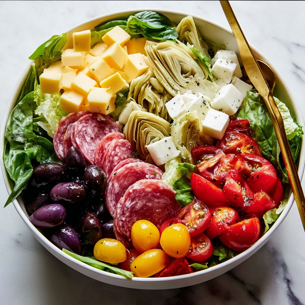 Homemade Antipasto Salad Recipe - Recipe Image