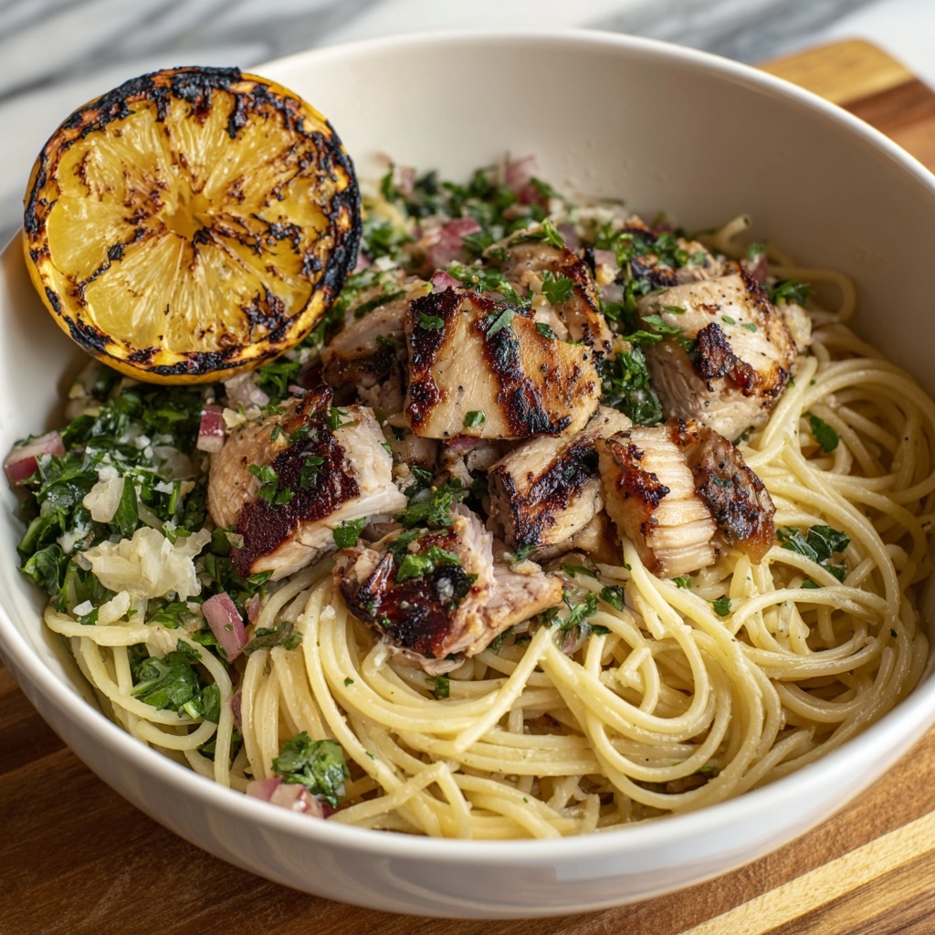 Chicken Scampi Pasta Recipe - Recipe Image