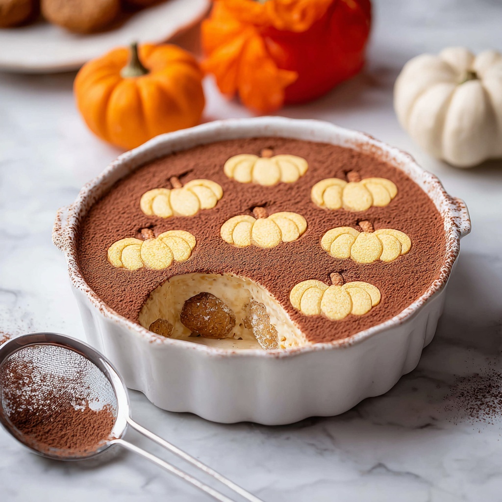 Spiced Pumpkin Tiramisu Recipe - Recipe Image