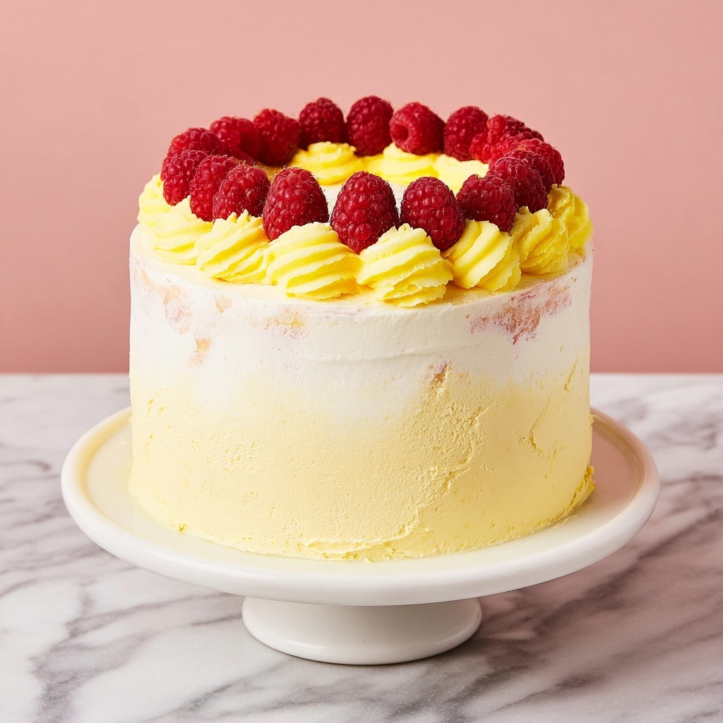 Raspberry Lemon Bliss Cake Recipe - Recipe Image
