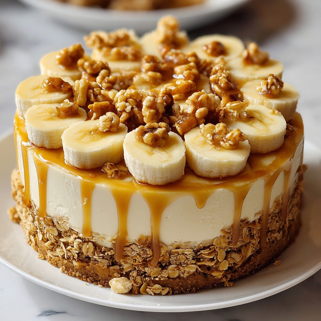 Banana Pudding Crunch Cheesecake Recipe - Recipe Image