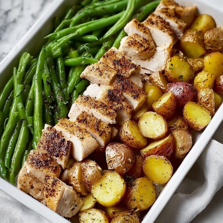 Italian Chicken Green Bean Bake Recipe