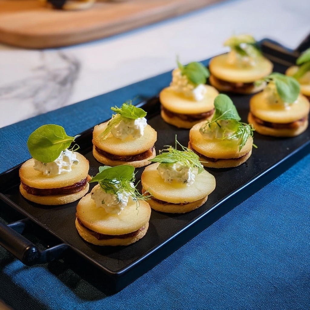 Dill Bread with Egg Salad and Apple Bites Recipe - Recipe Image