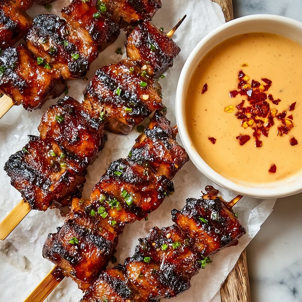 Bang Bang Chicken Skewers Recipe - Recipe Image