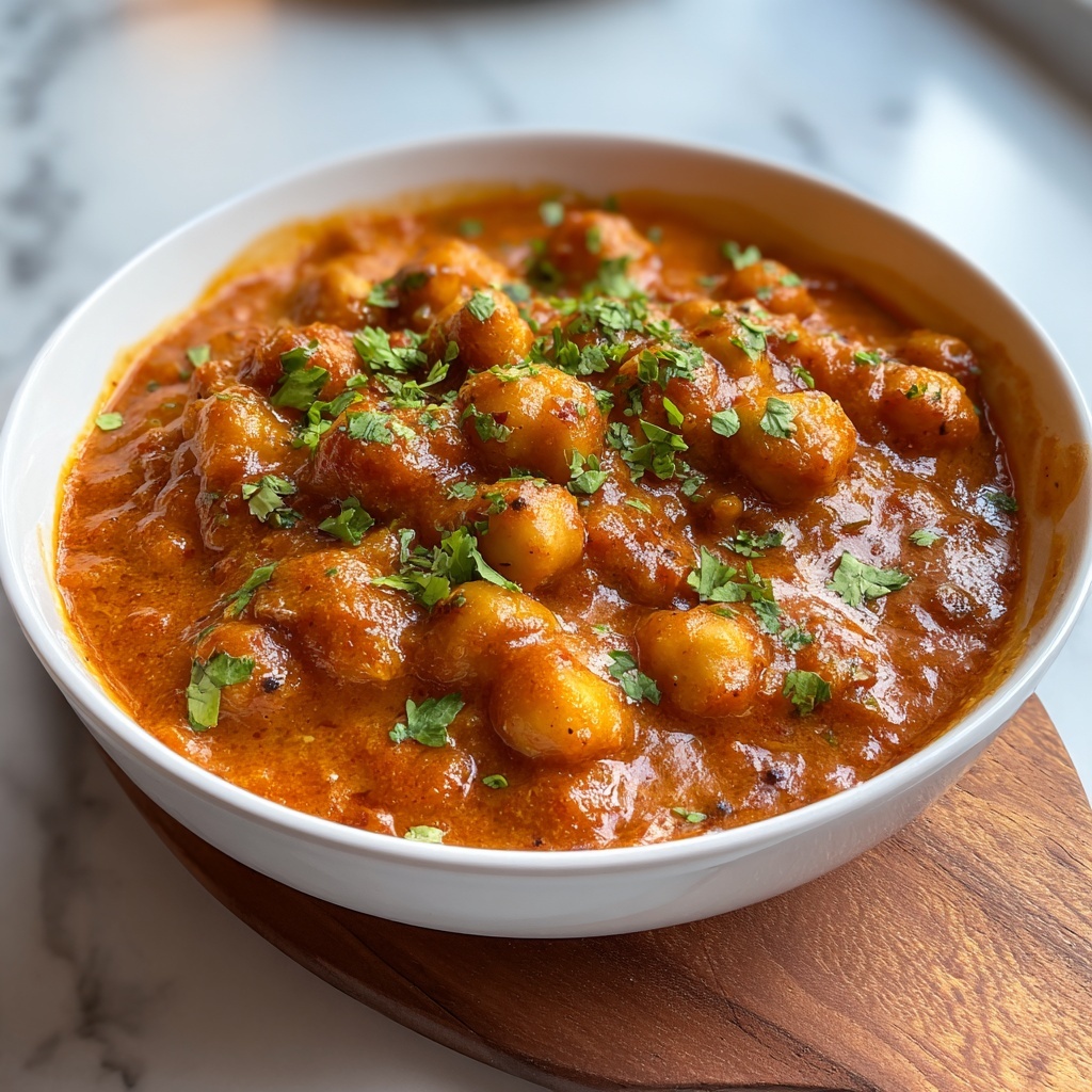 Indian Butter Chickpeas Recipe - Recipe Image