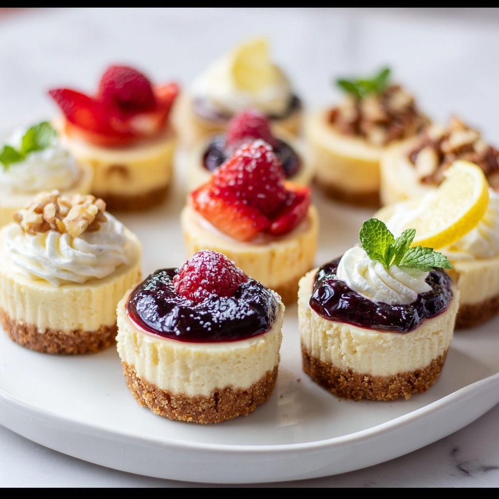 Mini Cheesecakes Recipe - Recipe Image