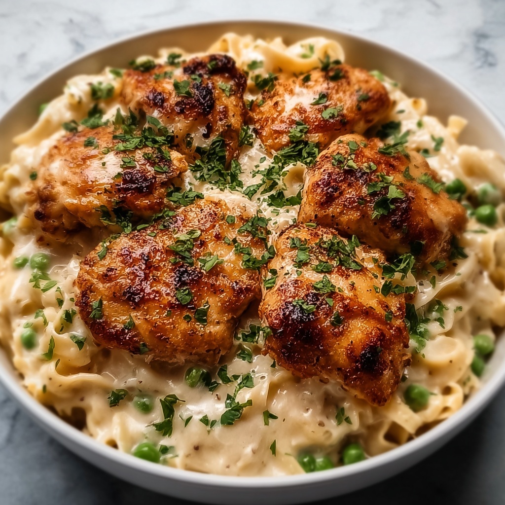 Chicken with Buttered Noodles Recipe - Recipe Image