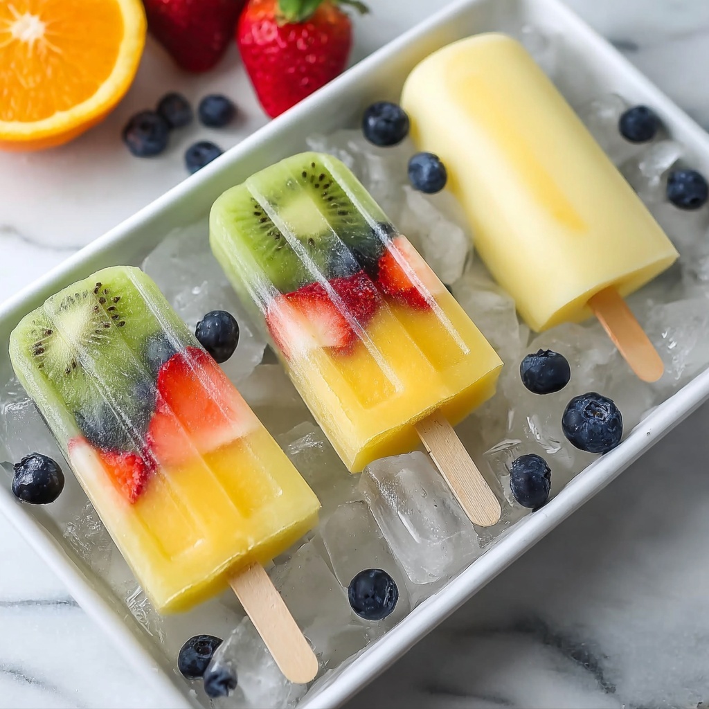 Mango Lassi Popsicles Recipe - Recipe Image