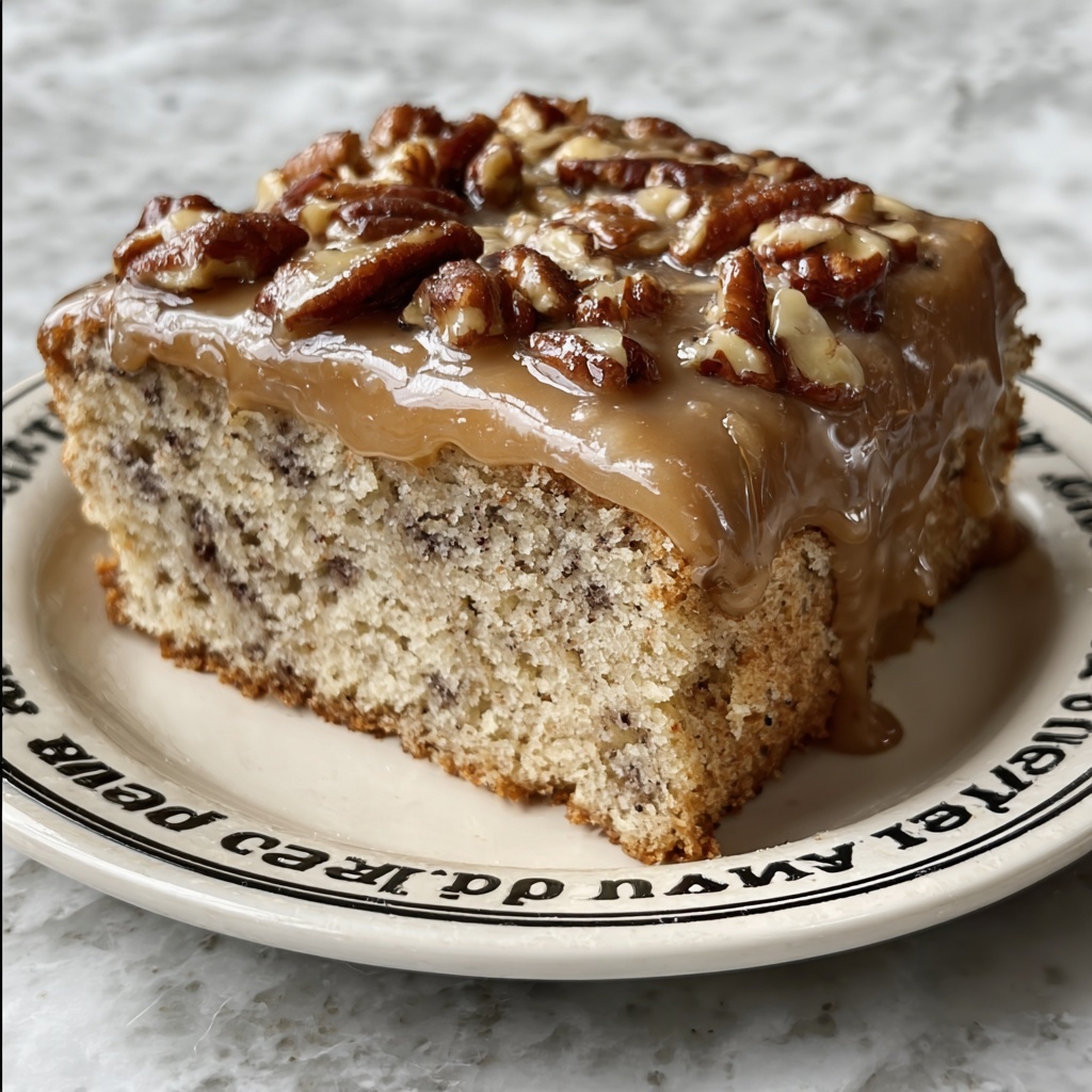 Pecan Praline Cake Recipe - Recipe Image