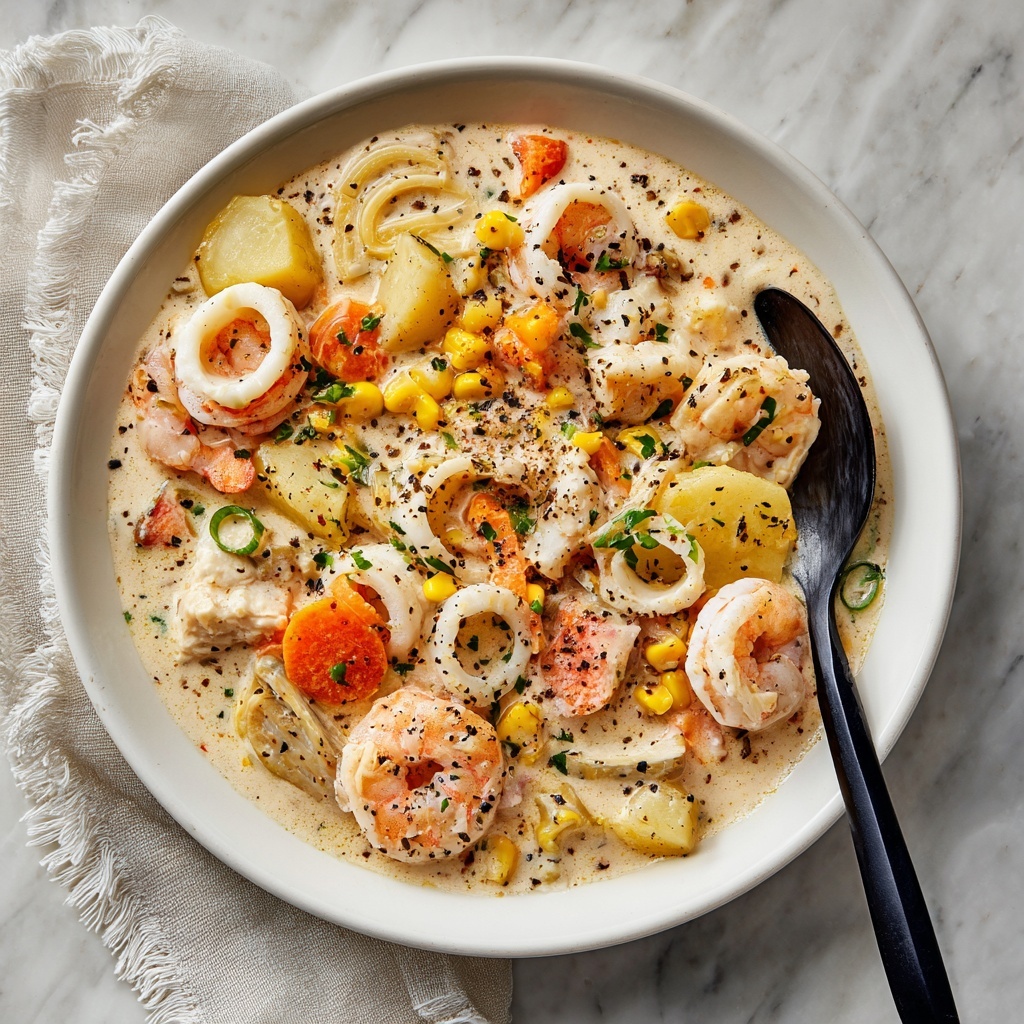 Seafood Chowder Recipe - Recipe Image