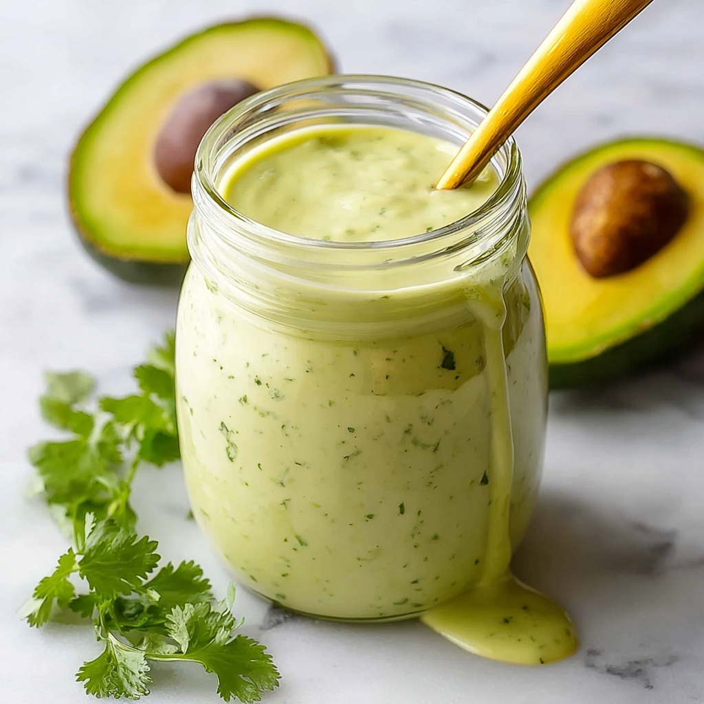 Easy Avocado Dressing Recipe - Recipe Image