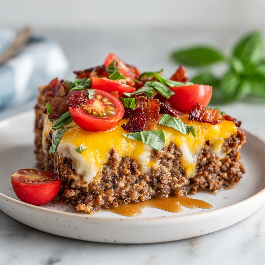Cheeseburger Pie Recipe - Recipe Image