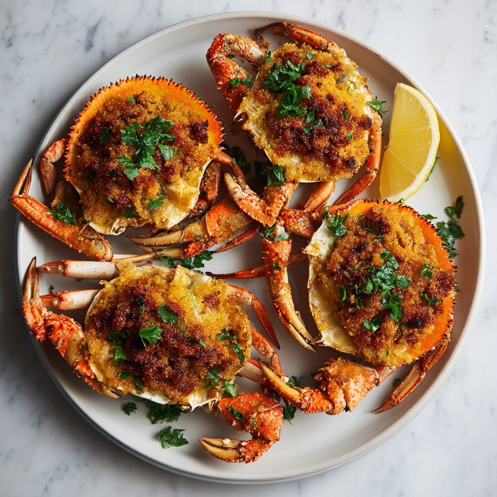 New Orleans Seafood Stuffed Crab Recipe - Recipe Image